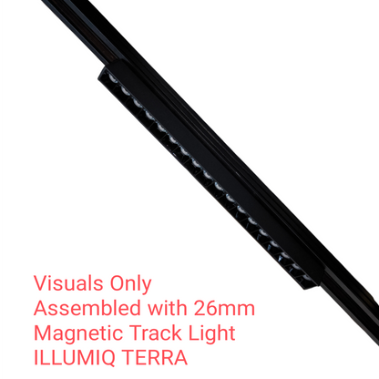ILLUMIQ TERRA 18W LED Track Light Grille Type For Magnetic Track Light Series 20 (3000K)