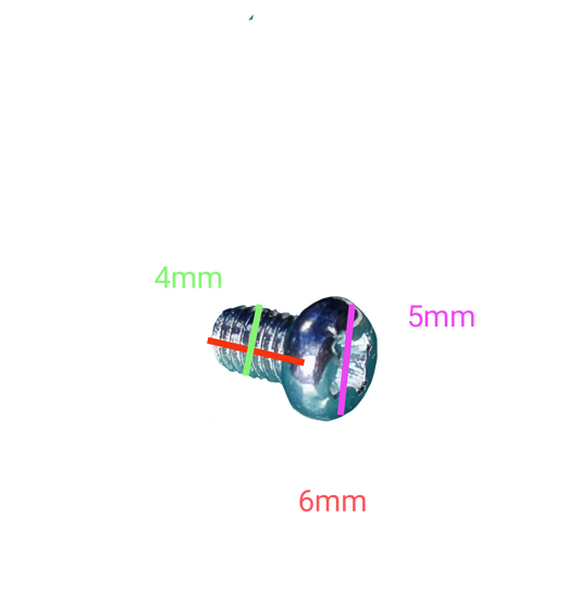 JP Bolt 5mm x 6mm x 4mm ( 100PCS)