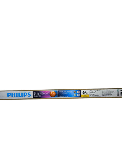 Philips 36W T8 TLD Fluorescent Tube Warm White 3000K( 2Pcs)
