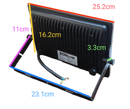 Ecolum 70W LED Flood Light 220V Daylight 6500K CFL3070DL