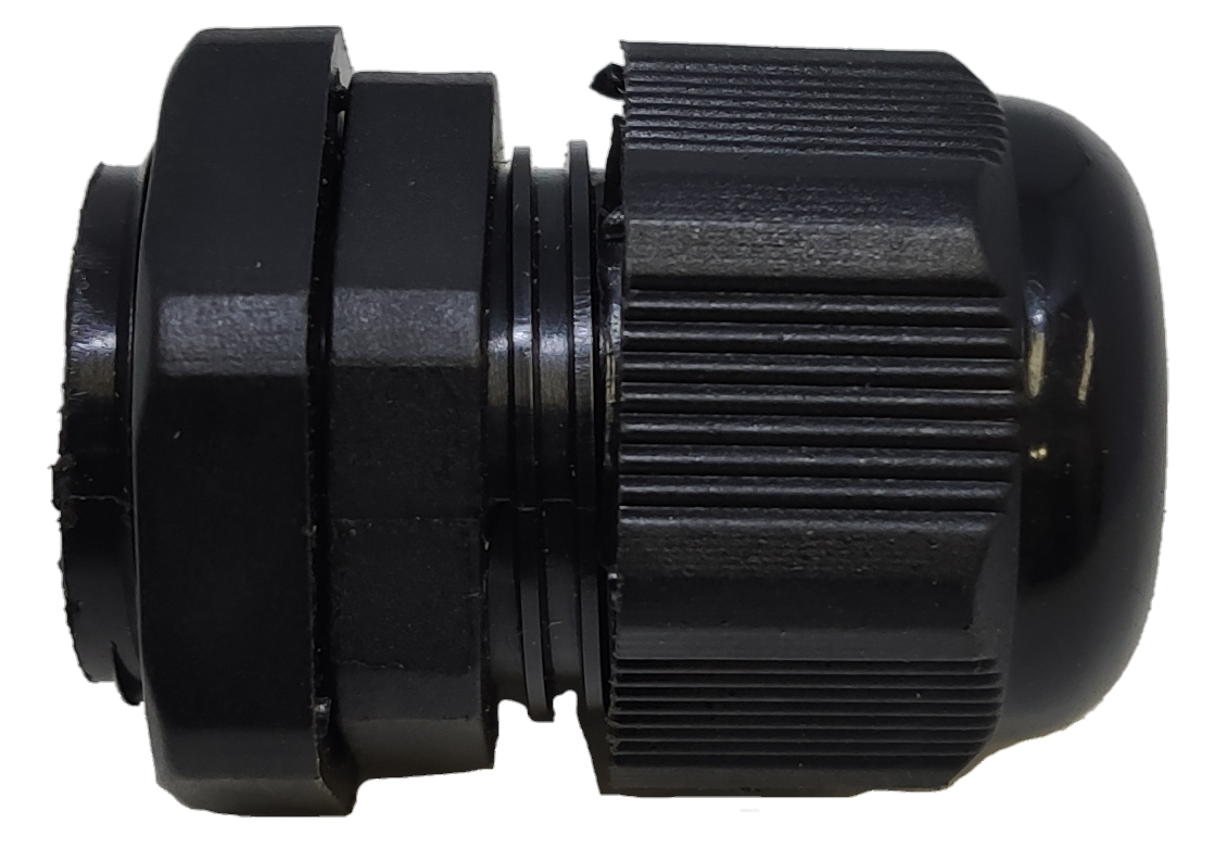 Grippes Cable Gland M25 13-18mm black durable plastic cable management fitting