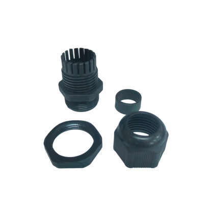 Grippes Cable Gland M25 13-18mm black plastic cable management parts set