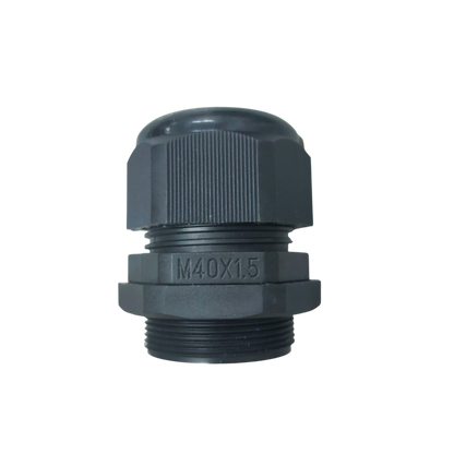 Grippes black Cable Gland M40 22-28mm for secure cable management and protection
