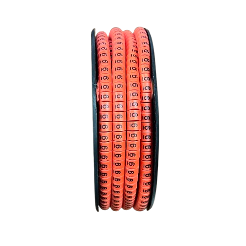 Grippes Cable Marker 6 - Red for organized and efficient cable management solutions