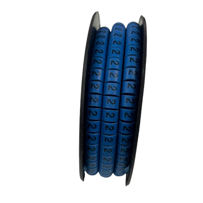 Grippes Cable Marker Blue - 2 for organized and efficient cable management solutions