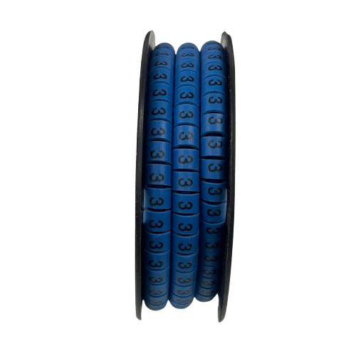 Grippes Cable Marker Blue - 3 for effective cable organization and identification
