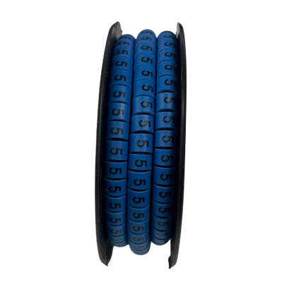 Grippes Cable Marker Blue - 5 for effective cable management and organization