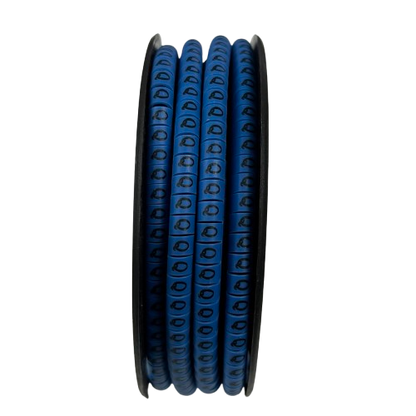 Grippes Cable Marker Blue - Q for organizing and identifying cables efficiently