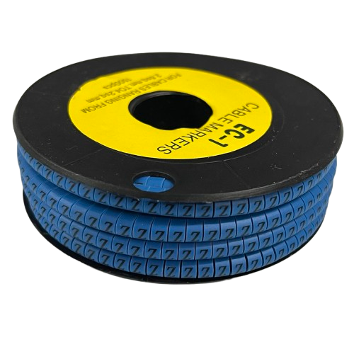 Cable Marker Blue - Z from Grippes for organized cable management and easy identification