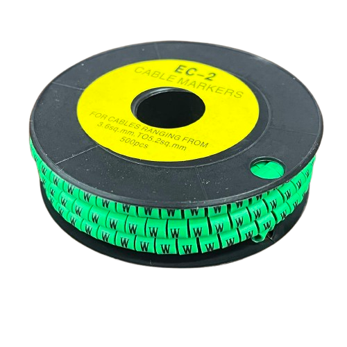 Grippes Cable Marker Green - W Roll for Organizing and Identifying Cables Easily