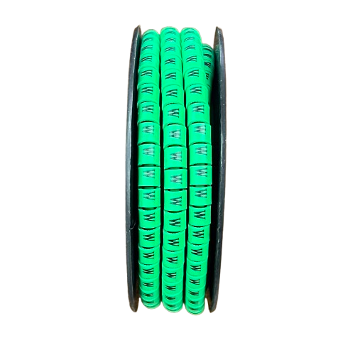 Grippes Cable Marker Green - W for organized and efficient cable management solutions
