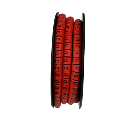 Grippes Cable Marker Red - D for organizing and identifying cables effectively
