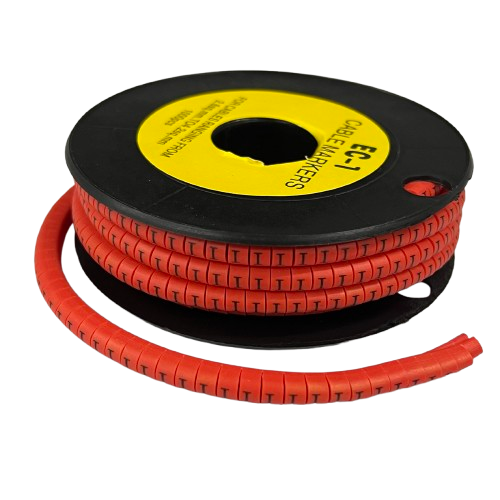Grippes Cable Marker Red I - 1000pcs for organized cable management and labeling solutions