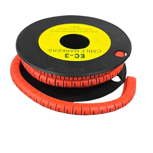 Grippes Cable Marker Red - L for organized and efficient cable management solutions