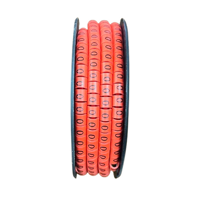 Grippes Cable Marker Red - O for organized cable management and easy identification