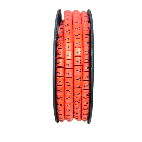 Grippes Cable Marker Y - Orange for organized cable management and identification