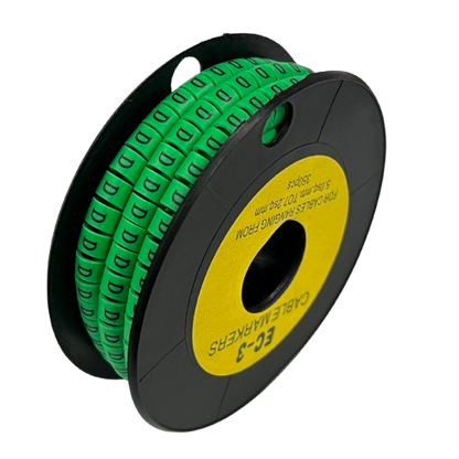Grippes EC-3G cable markers 350pcs on a reel for organized cable management
