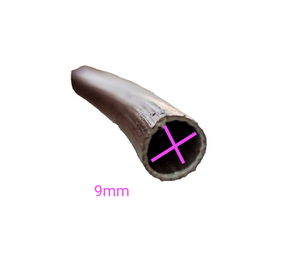 Close-up view of Cambric Tubing 80cm Length with 9mm diameter for electrical circuitry and parts