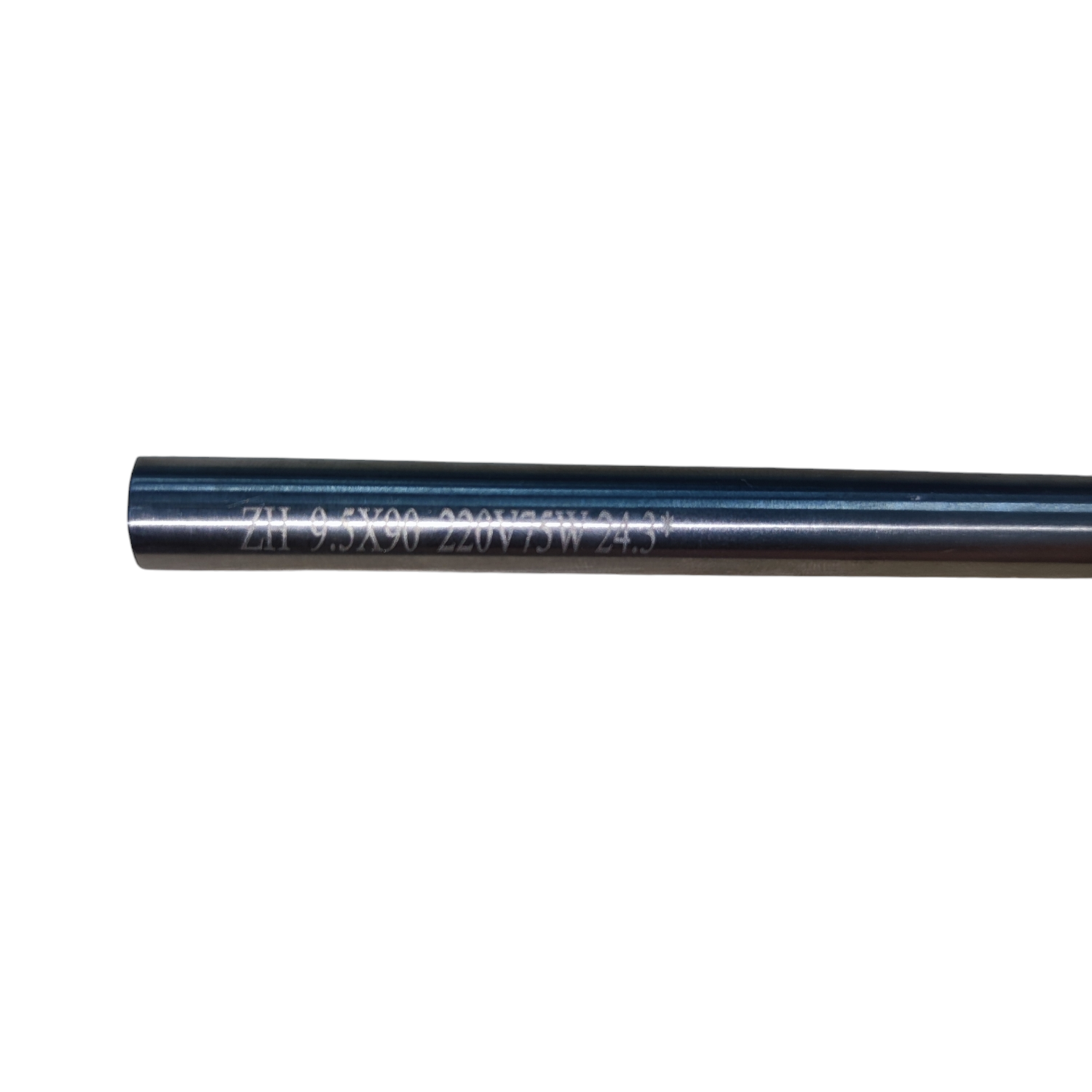 Local electric heater Cartilage Heating Element metal rod with specifications printed on surface