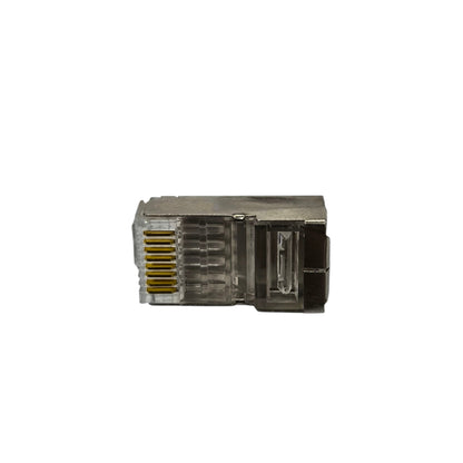 AMP CAT 6E shielded RJ45 connector for secure and high-speed network connections