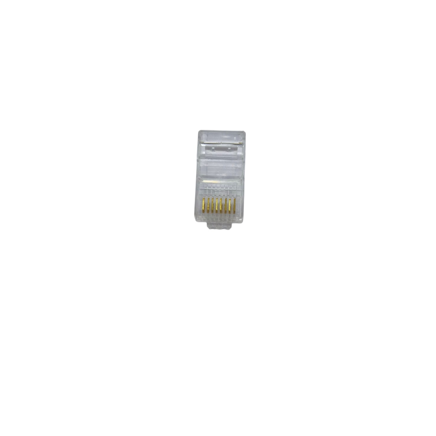 AMP CAT5e RJ45 connector plug designed for secure network connections with durable construction