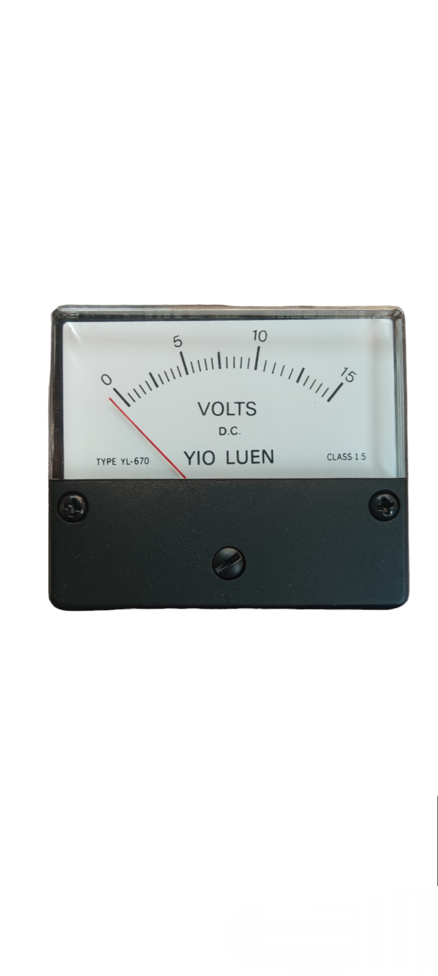 Denko 15V DC Panel Meter 60x70mm