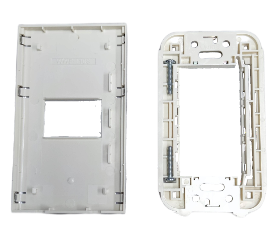 Omni 1 Gang Plate Chrome Cover Device WWP-110S