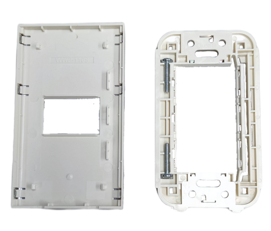 Omni 1 Gang Plate Chrome Cover Device WWP-110S