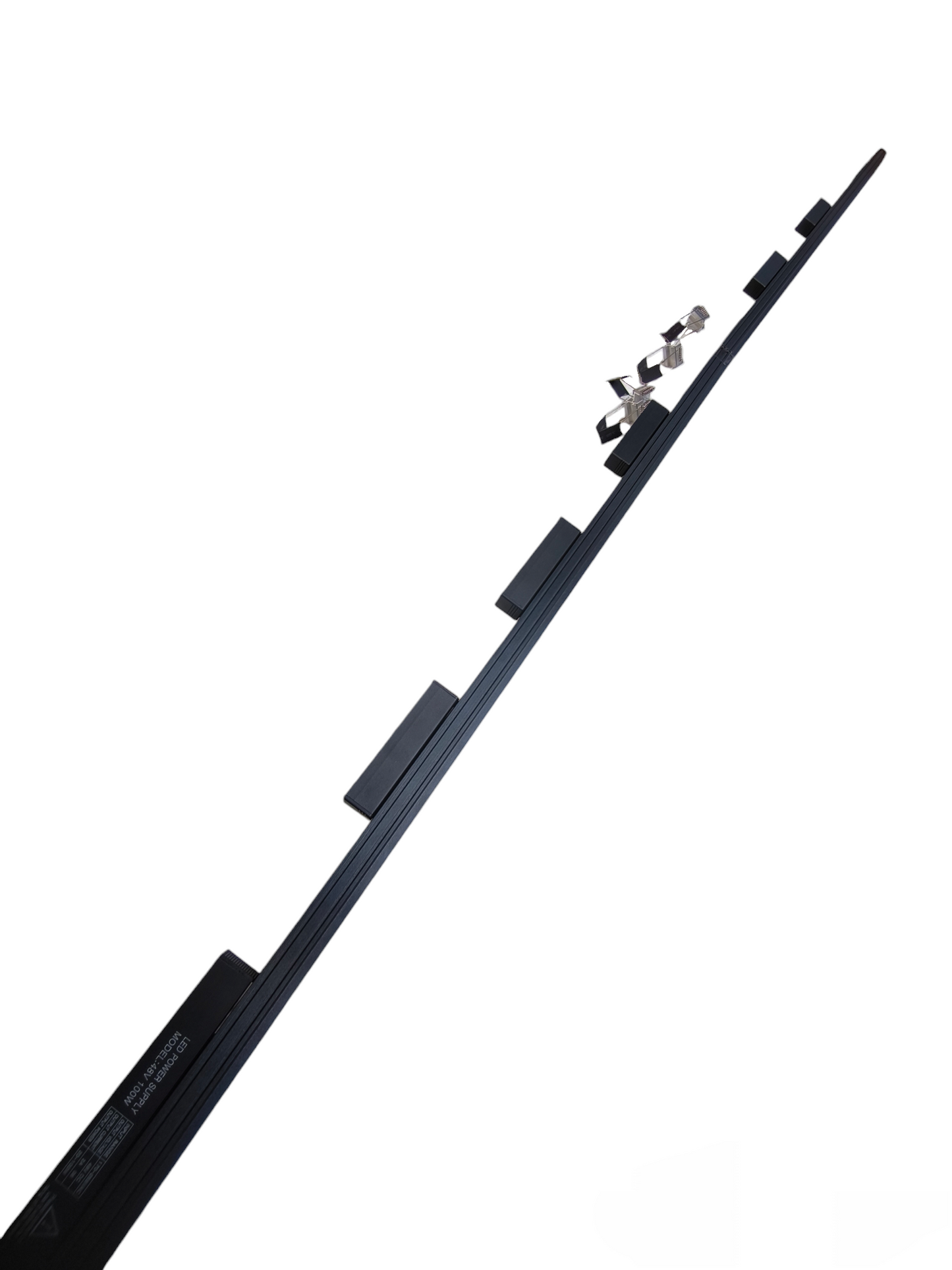 Magnetic Track Light 2 Meters 26mm with 6 pcs 6W Grille Track Light Warm White 3000K and Power Supply 100W 220V ( ILLUMIQ TERRA)