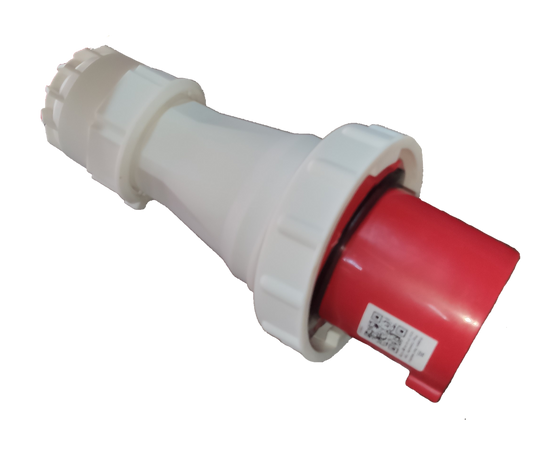 Grippes 63A 3P+E+N Industrial Plug Cord Connector 6h 220V IP 67 IEC309-2 #35