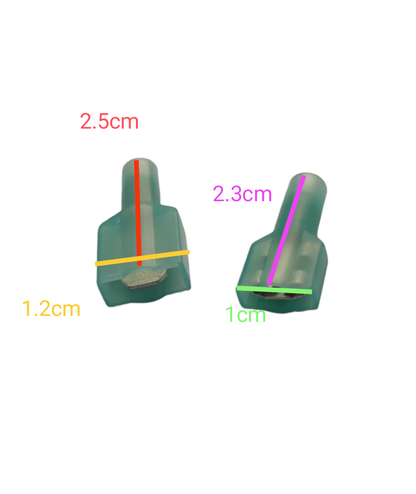 Insulated Terminal Lug Connector Male / Female ( 10PCS)