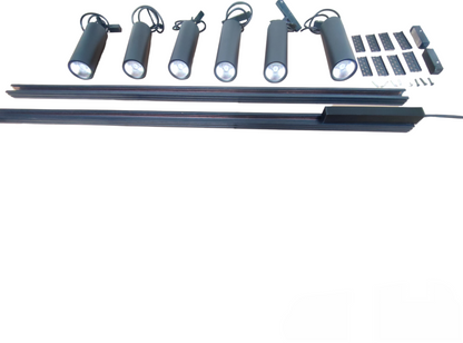 ILLUMIQ TERRA Magnetic Track Light 2 Meters 26mm with 6pcs 6W LED Pendant Track Light 220V Cool White 4000K