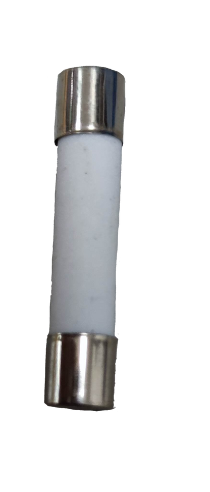Ceramic Fuse 6x30mm 220V with metal end caps for electrical circuitry and parts