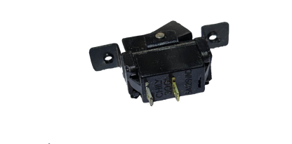 CHILY Rocker Switch With Bracket black power switch with two metal prongs and mounting brackets