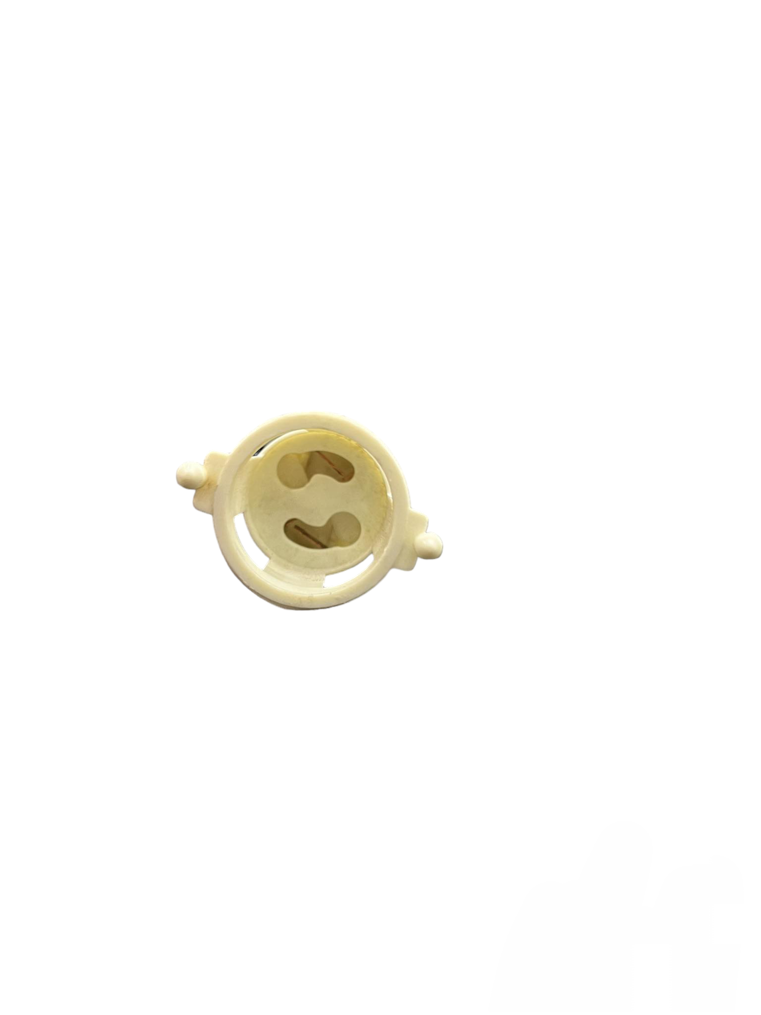 China Starter Holder Flush Type lighting installation accessory in beige plastic for secure starter fitting