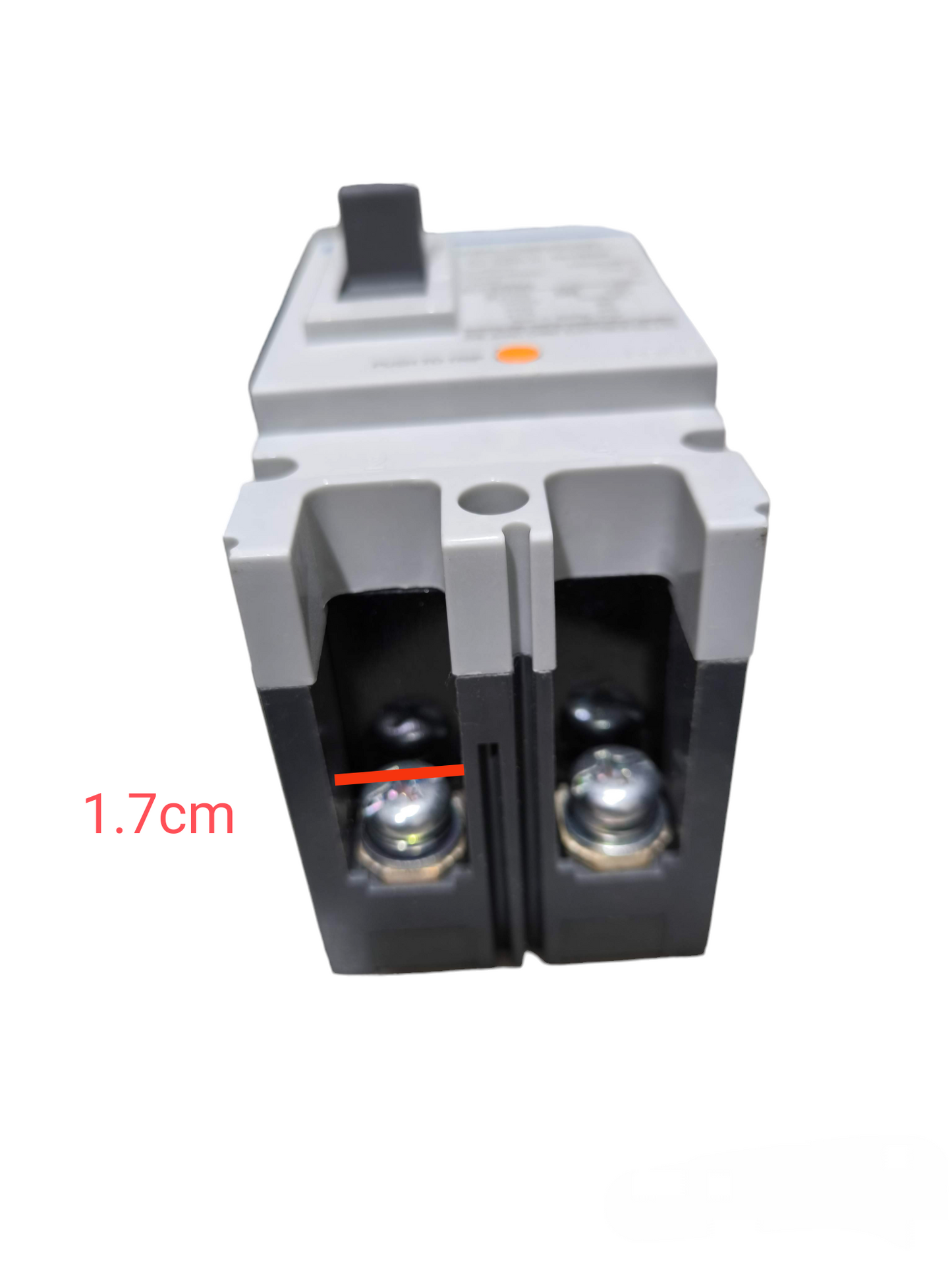 Chint 25A 2 pole single phase breaker 220V electrical circuit component in white and black