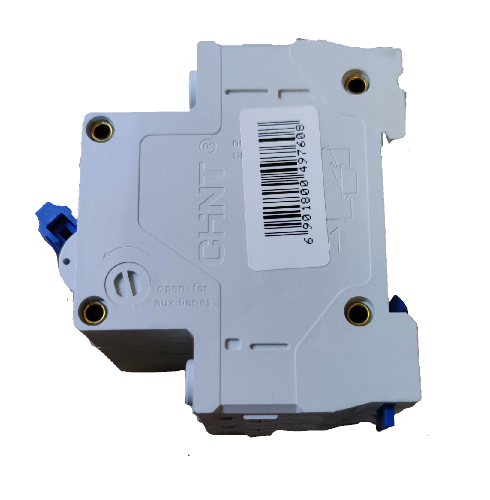 Chint 25A 3Pole Miniature Circuit Breaker electrical component with barcode label