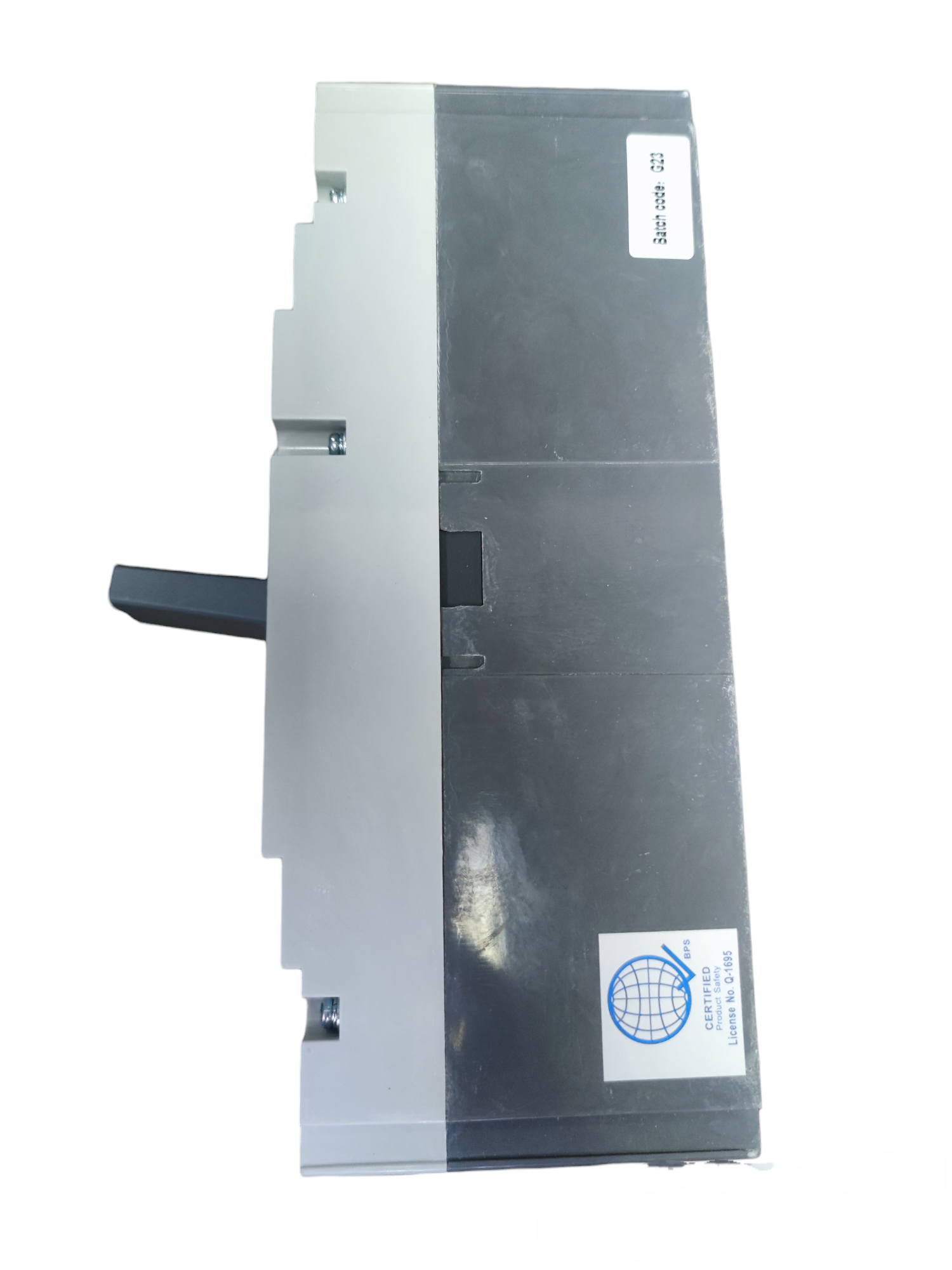 Chint 400A 3 Pole Industrial Circuit Breaker in black and gray for electrical protection