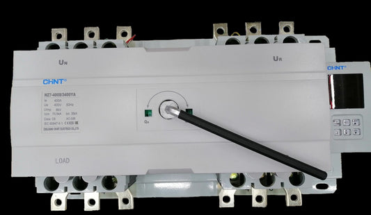 Chint 400A automatic transfer switch 3 phase electrical circuitry component with lever handle