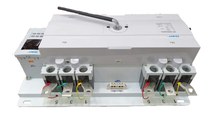 Chint 400A automatic transfer switch 3 phase electrical circuitry component with labeled terminals