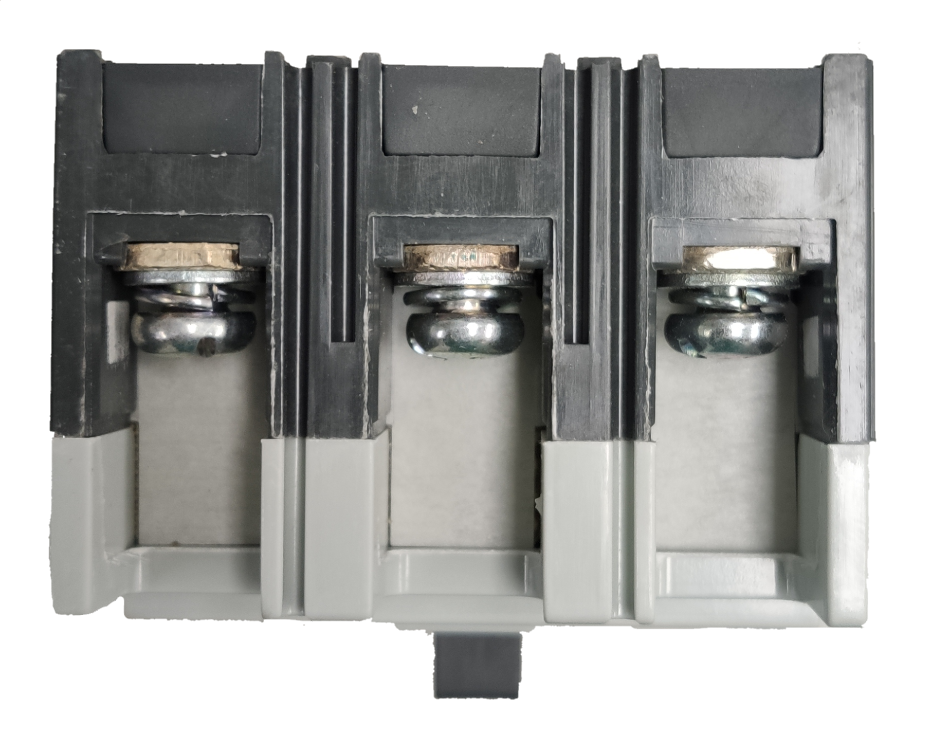 Chint 40A 3 pole circuit breaker in durable housing with robust terminals for reliable electrical protection