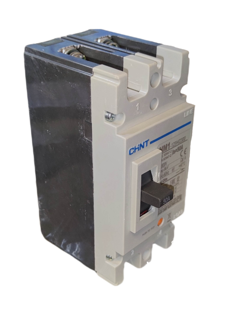 Chint 50A industrial circuit breaker designed for reliable electrical protection and control