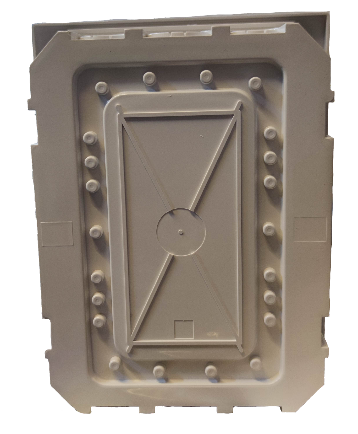 Chint 6 Ways Distribution Box with BusBar electrical circuitry component in gray plastic housing