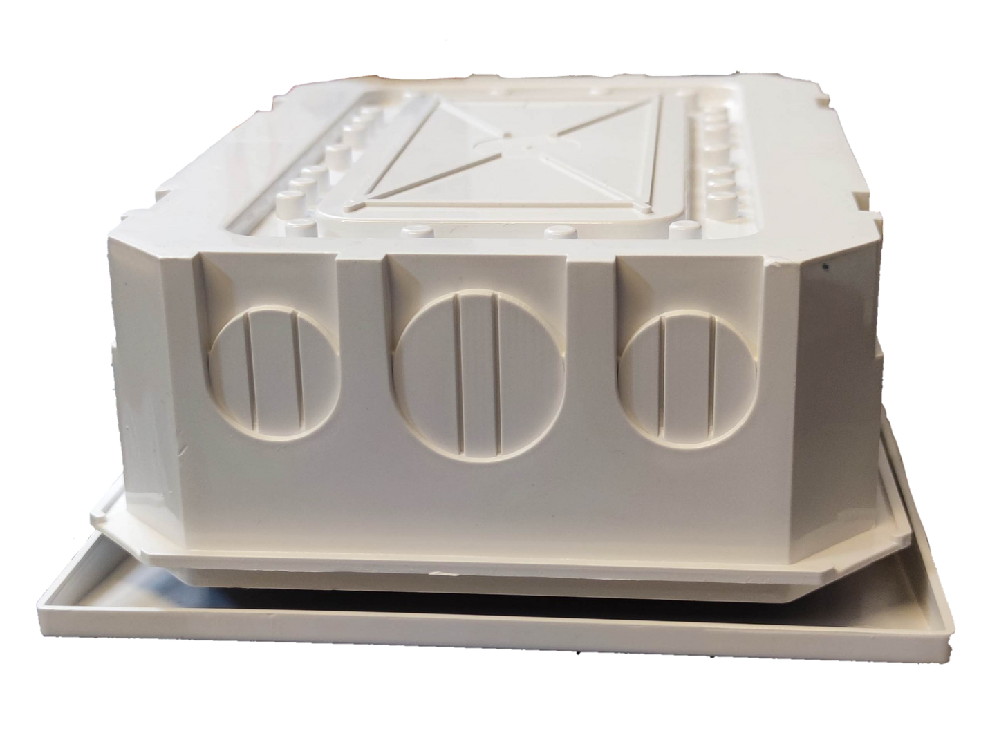 Chint 6 Ways Distribution Box with BusBar in white electrical enclosure for circuit protection