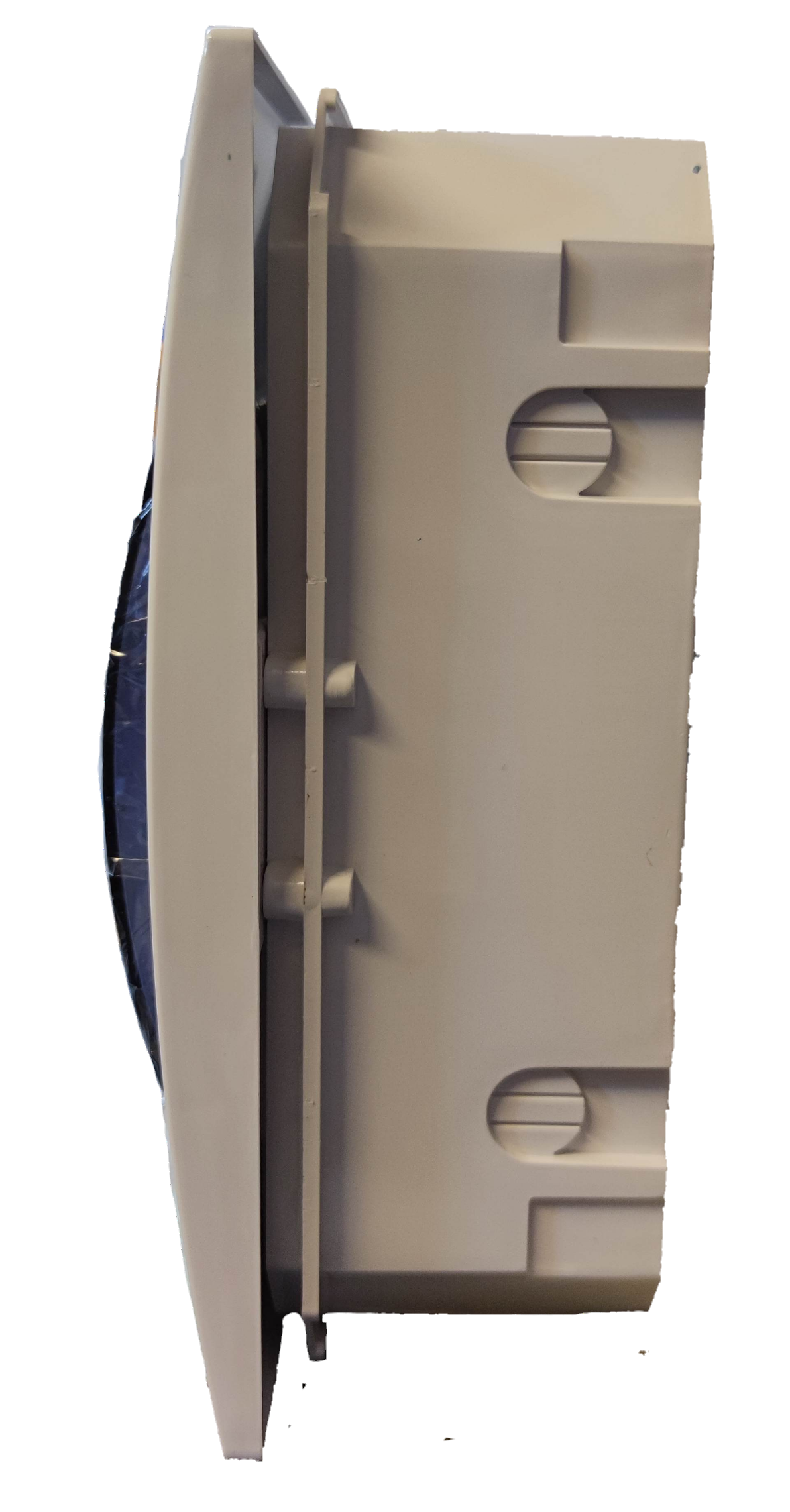 Chint 6 Ways Distribution Box with BusBar side view showing mounting slots and casing details