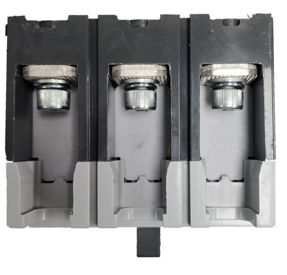 Chint 80A 3 Pole Industrial Circuit Breaker 3 Phase with black and gray casing for electrical protection