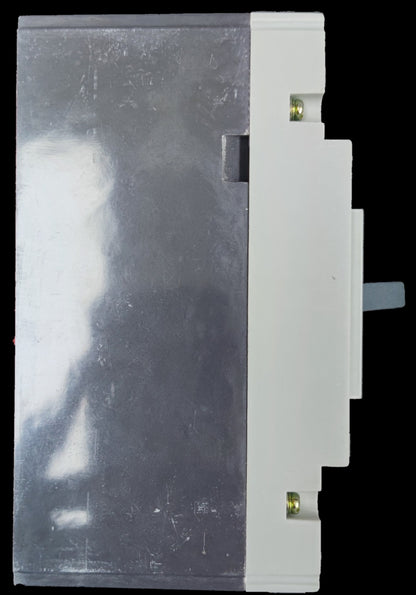 Chint 80A industrial circuit breaker with white casing and metal protective cover