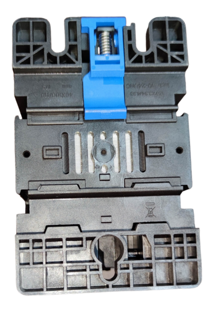 Chint power point switch component with Operational Current 80A 440V rating black and blue design