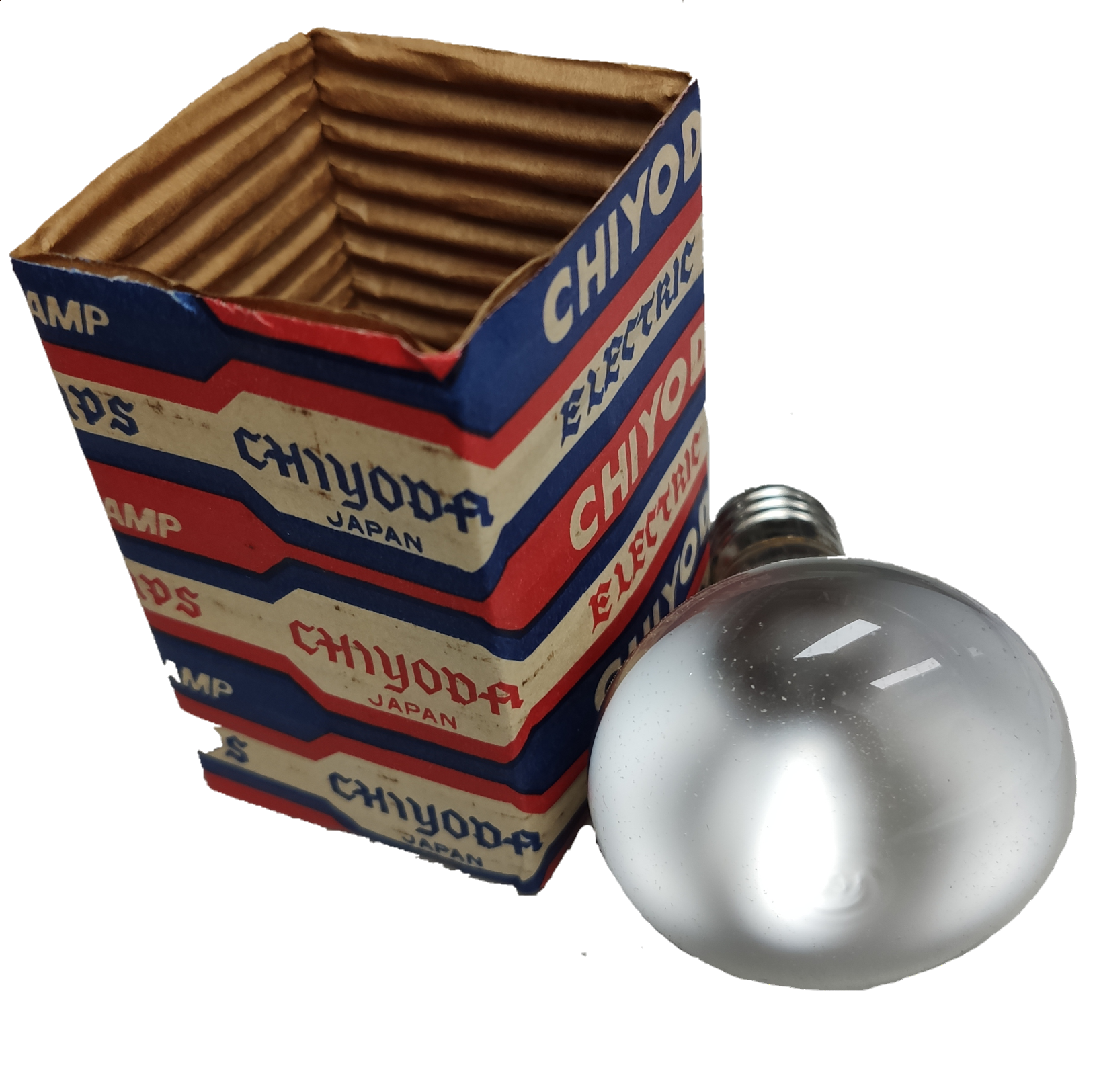 Chiyoda 40W 240V E17 Reflector Bulb Spot incandescent bulb with vintage packaging box
