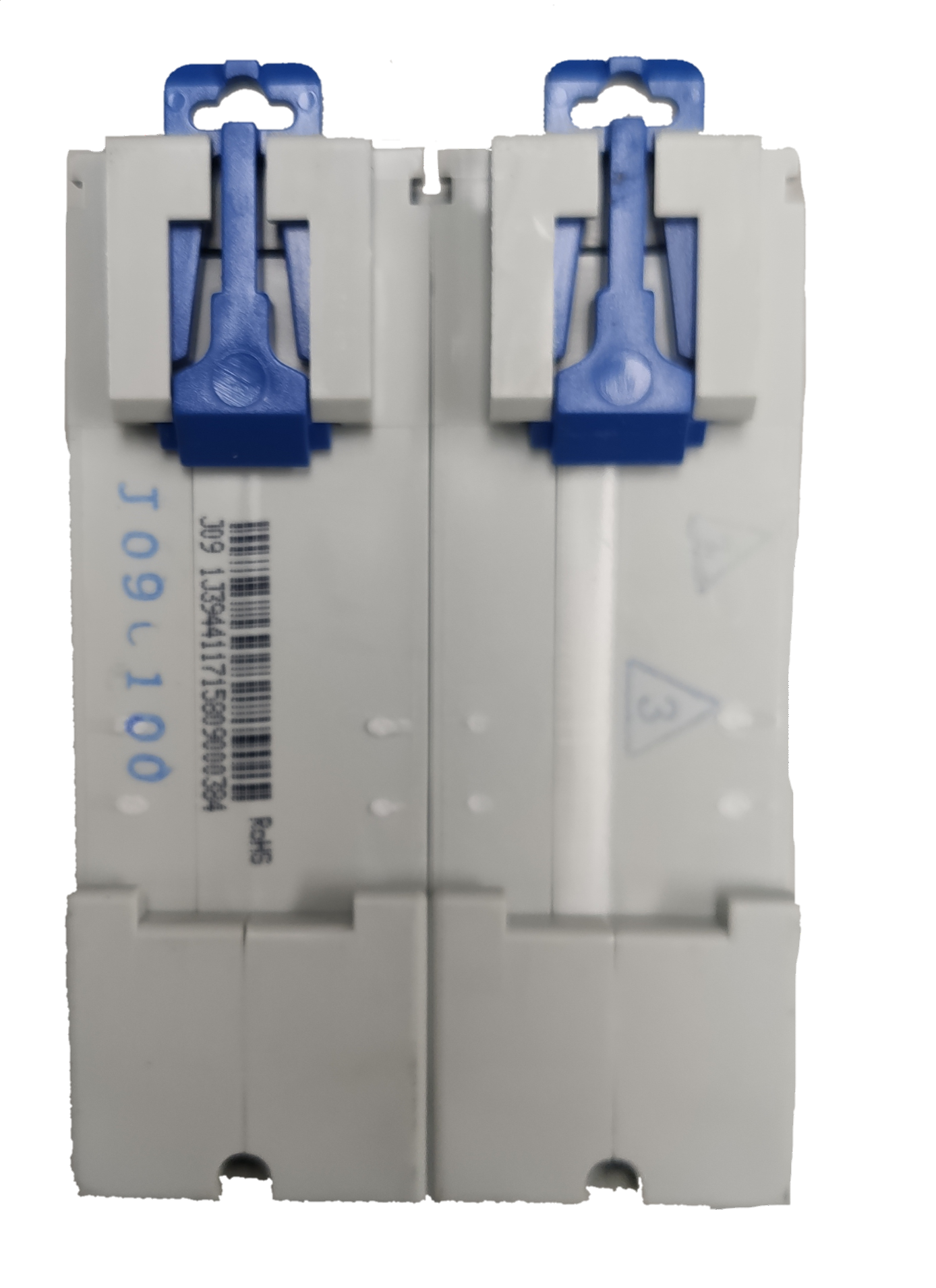 Chint 100A 2Pole Single Phase 10 KAIC 220V electrical circuit breaker with blue toggles